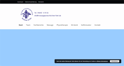 Desktop Screenshot of massagepraxis-kirchner-foeh.de